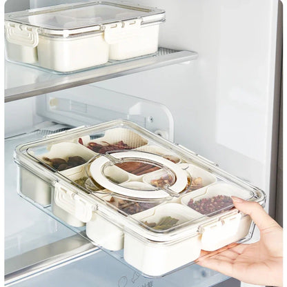 Multi-Compartment Serving Tray