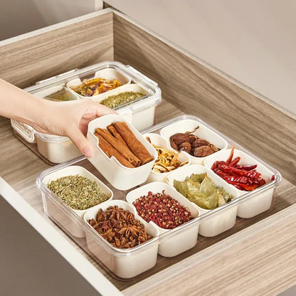 Multi-Compartment Serving Tray